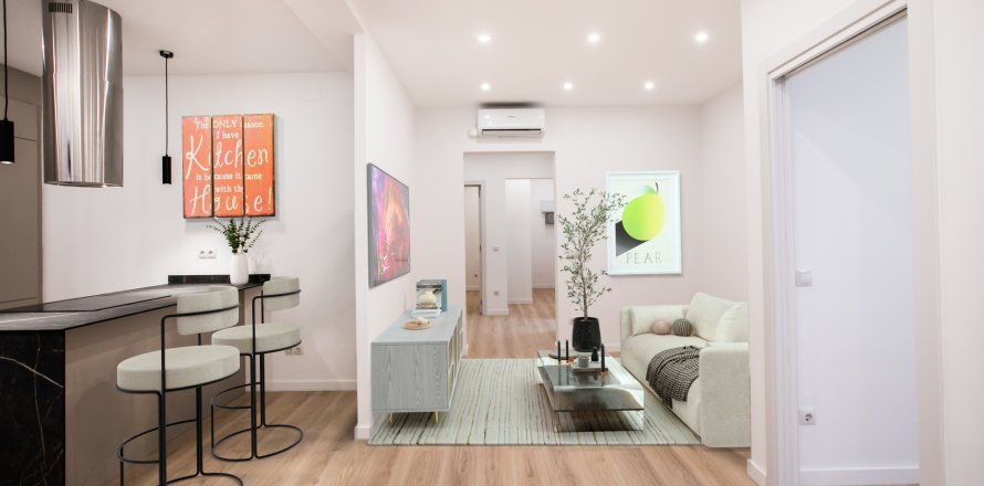 Apartment Eixample, Barcelona, Spain 3 bedrooms, 95 sq.m. No. 133383
