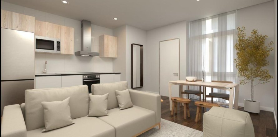 Квартира в Мадрид, Испания 2 спальни, 62м2 №165692