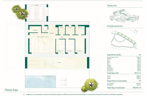 Huvila myytävänä Fuente Alamo, Murcia, Espanja, 3 makuuhuonetta, 146 m2 No. 141746 - kuva 15