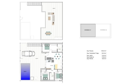 Casa adosada en venta en Torre-Pacheco, Murcia, España 3 dormitorios, 84 m2 No. 189276 - foto 24
