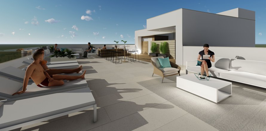 Apartamento en Torrevieja, Alicante, España 2 dormitorios, 85 m2 No. 164080