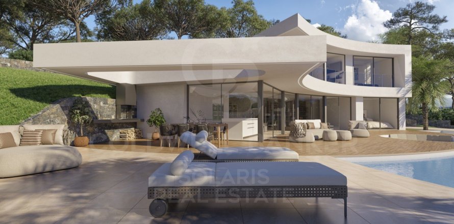 Villa in Javea, Alicante, Spain 4 bedrooms, 414 sq.m. No. 158652