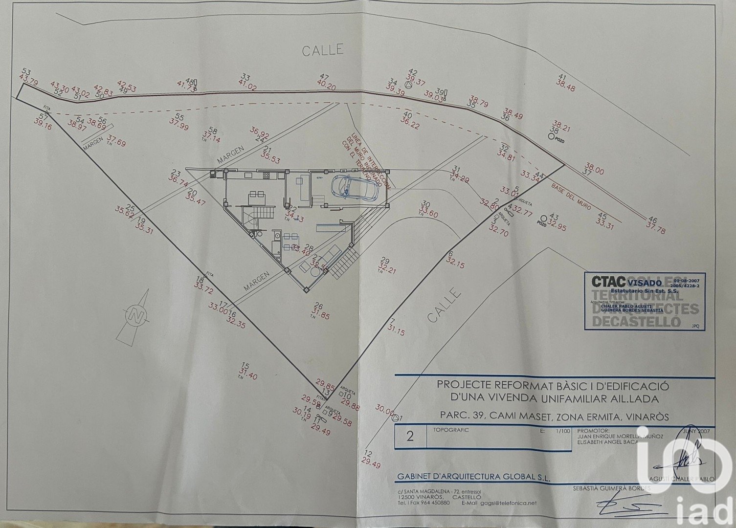 Land plot à Vinaros, Castellon, Espagne 600 m2 No. 186078