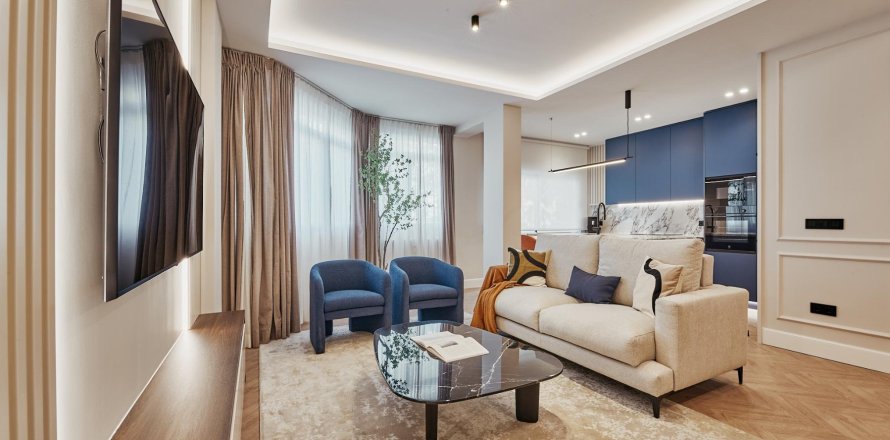 Villa i Madrid, Spanien 3 sovrum, 129 kvm. Nr. 179957