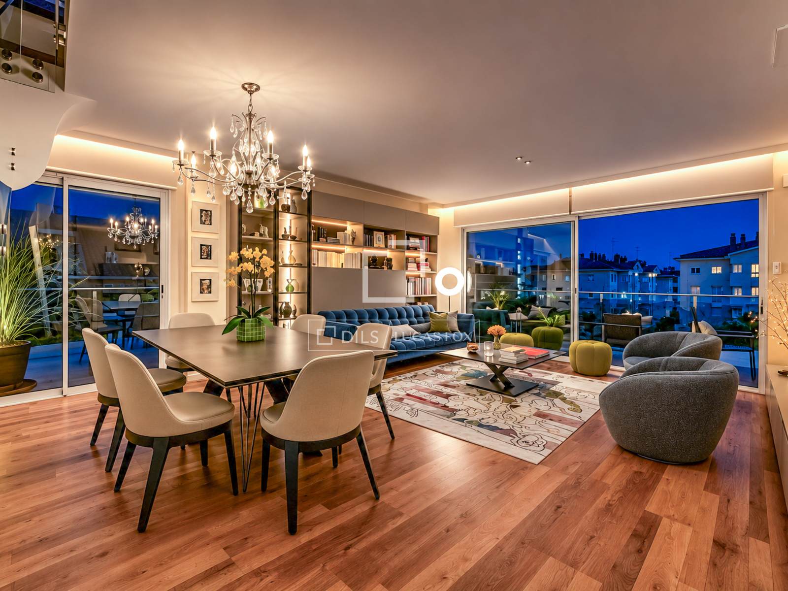Kattohuoneisto Sitges, Barcelona, Espanja 4 makuuhuonetta, 159 m2 No. 192712
