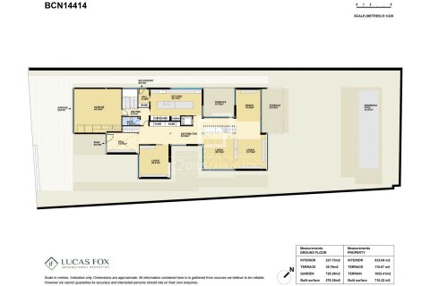 Huvila myytävänä Barcelona, Espanja, 6 makuuhuonetta, 728 m2 No. 192709 - kuva 20