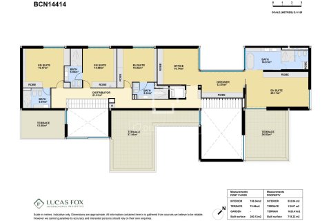 Huvila myytävänä Barcelona, Espanja, 6 makuuhuonetta, 728 m2 No. 192709 - kuva 18