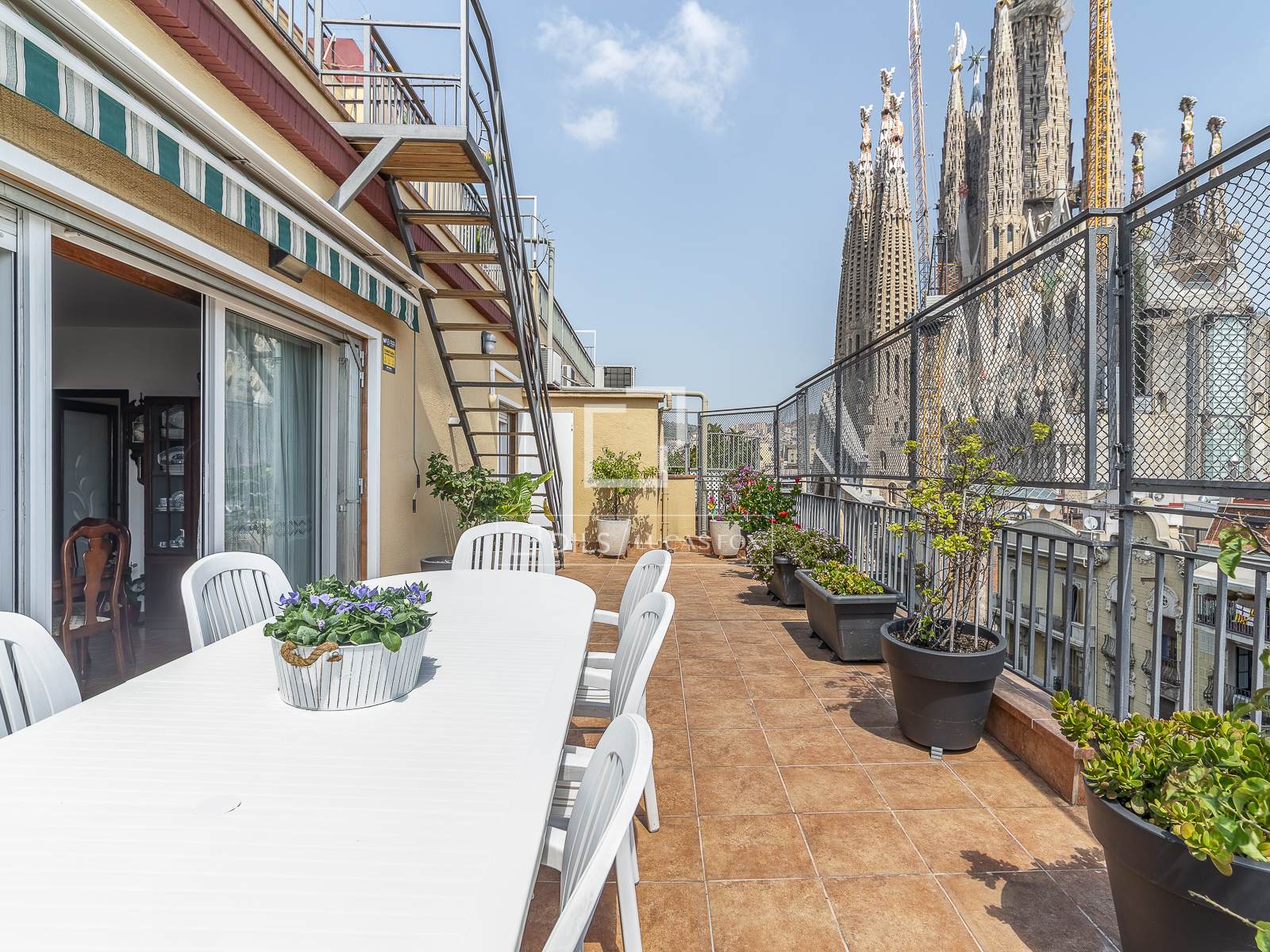 Penthouse w Barcelona, Hiszpania 7 sypialni, 180 mkw. nr 192710