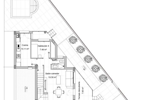 Casa adosada en venta en Los Alcázares, Murcia, España 4 dormitorios, 192 m2 No. 142766 - foto 6