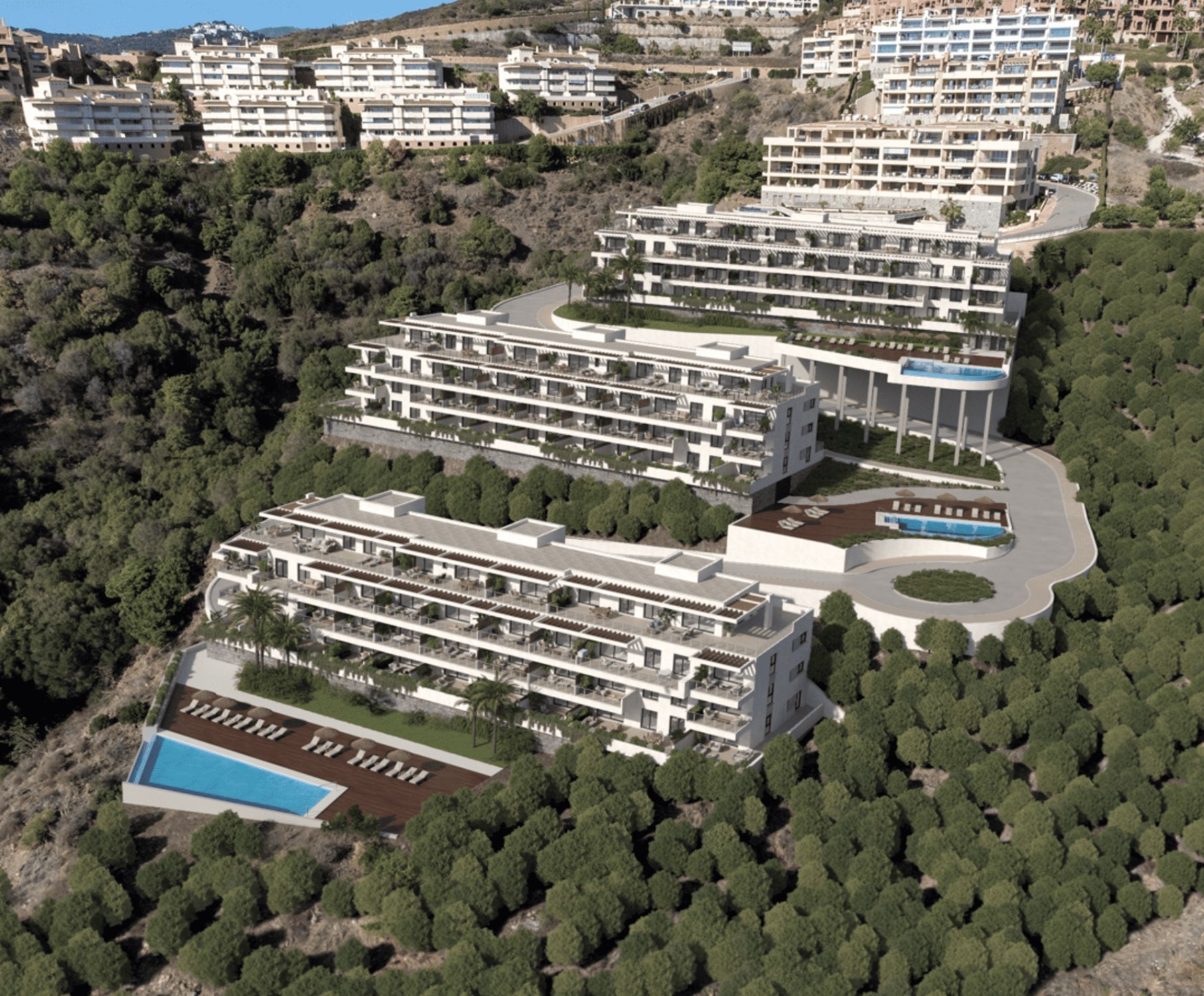 Bungalow à Mijas, Malaga, Espagne 2 chambres, 89 m2 No. 136113