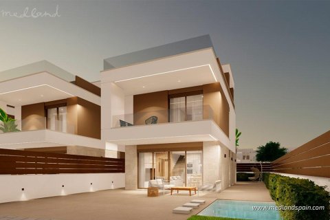 Villa in Pilar de la Horadada, Alicante, Spanien 3 Schlafzimmer, 124 m2 Nr. 177475