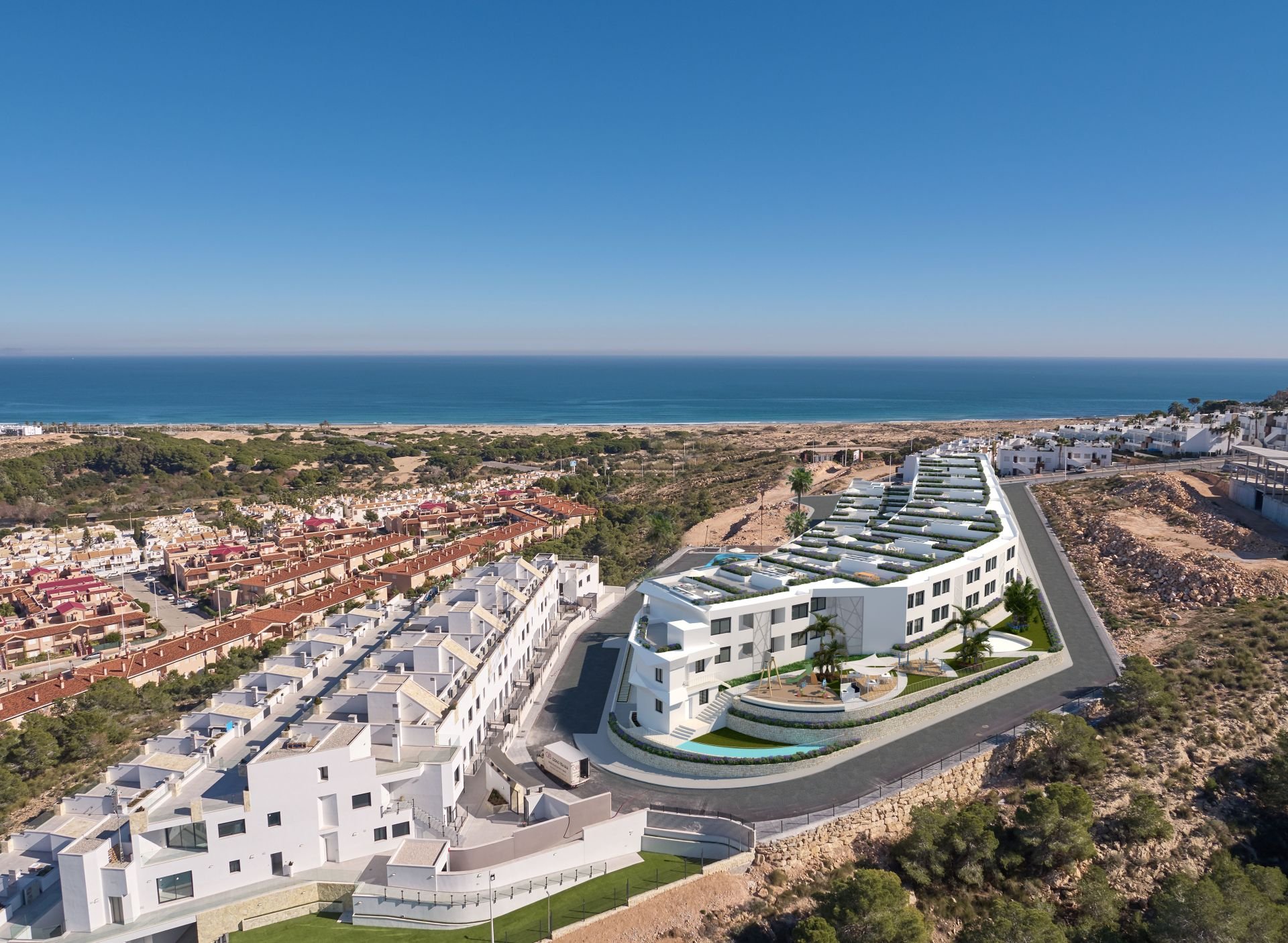 Apartment à Gran Alacant, Alicante, Espagne 2 chambres, 106 m2 No. 95655