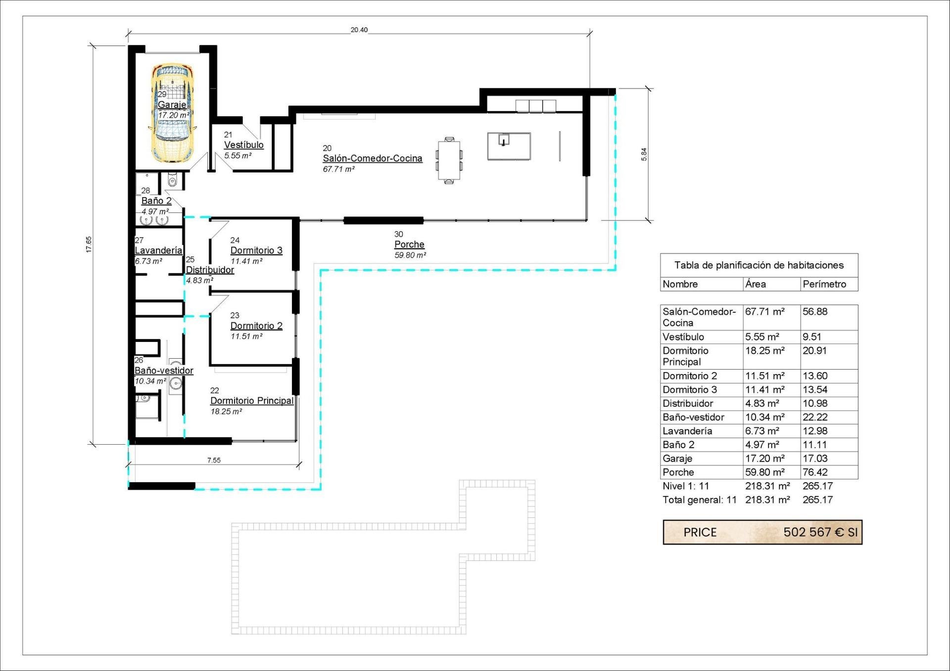 Villa Pinoso, Alicante, Spānijā 3 istabas, 265 m2 Nr. 193406