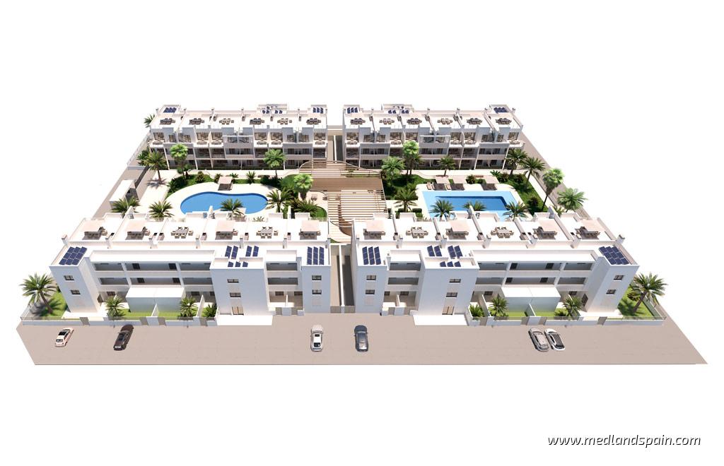 Lägenhet i Torre-Pacheco, Murcia, Spanien 2 sovrum, 68 kvm. Nr. 154422