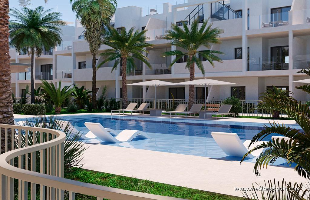 Lägenhet i Torre-Pacheco, Murcia, Spanien 2 sovrum, 68 kvm. Nr. 154422