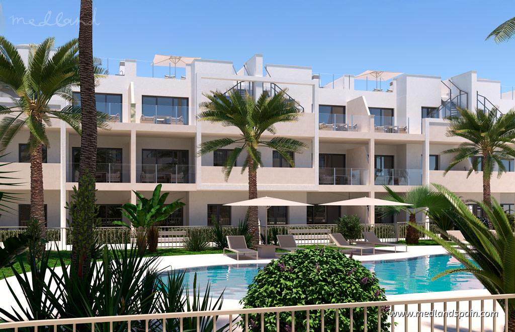 Lägenhet i Torre-Pacheco, Murcia, Spanien 2 sovrum, 68 kvm. Nr. 154422