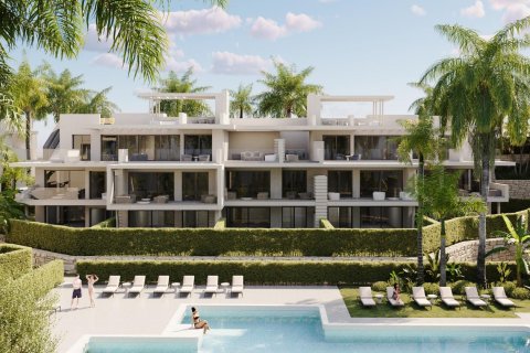 Penthouse w Estepona, Malaga, Hiszpania 3 sypialnie, 335 mkw. nr 169323 – zdjęcie 4