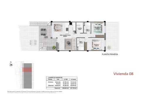 Bungalow zum Verkauf in Pilar de la Horadada, Alicante, Spanien 2 Schlafzimmer, 77 m2 Nr. 180850 - Foto 12