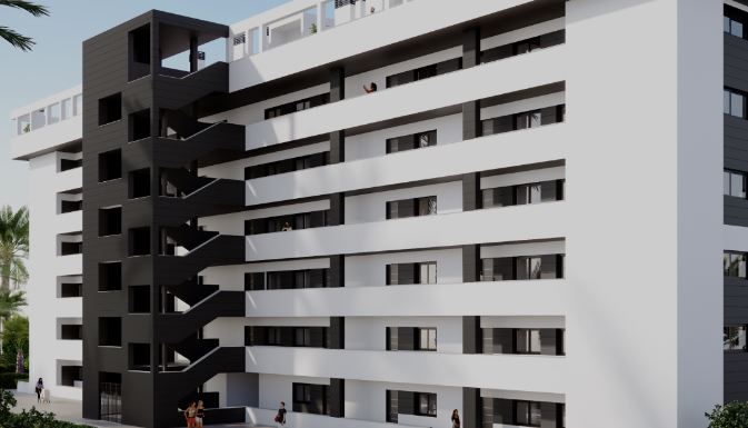 Penthouse w Torrevieja, Alicante, Hiszpania 3 sypialnie, 85 mkw. nr 110103