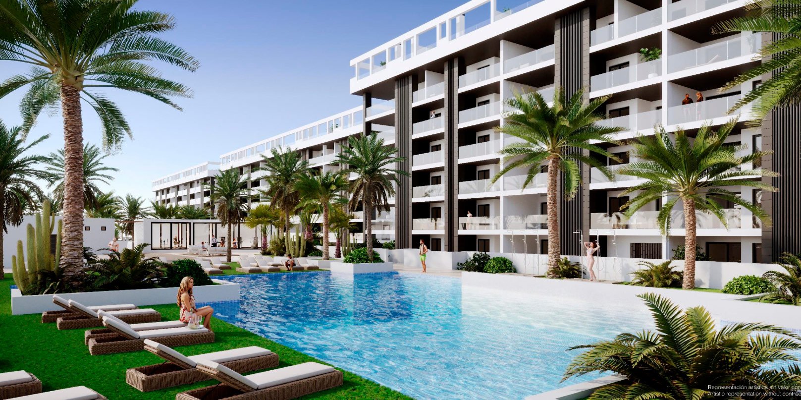 Penthouse w Torrevieja, Alicante, Hiszpania 3 sypialnie, 85 mkw. nr 110103