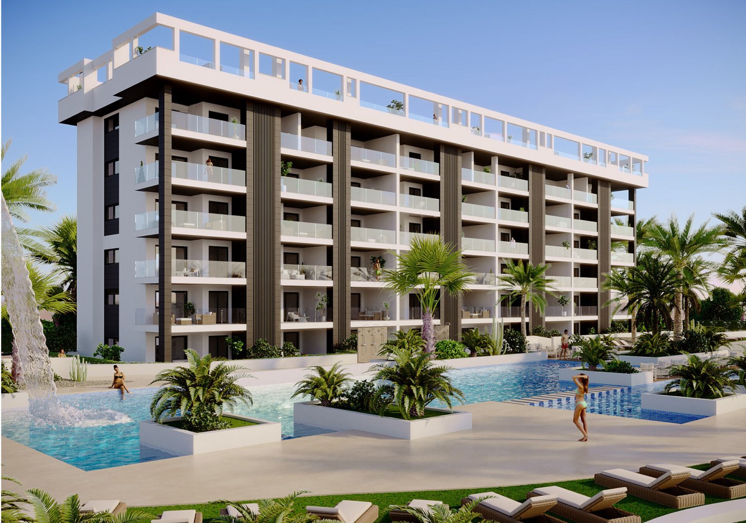 Penthouse w Torrevieja, Alicante, Hiszpania 3 sypialnie, 85 mkw. nr 110103