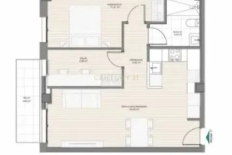 Apartamento en venta en Sabadell, Barcelona, España 2 dormitorios, 58.96 m2 No. 167063 - foto 7