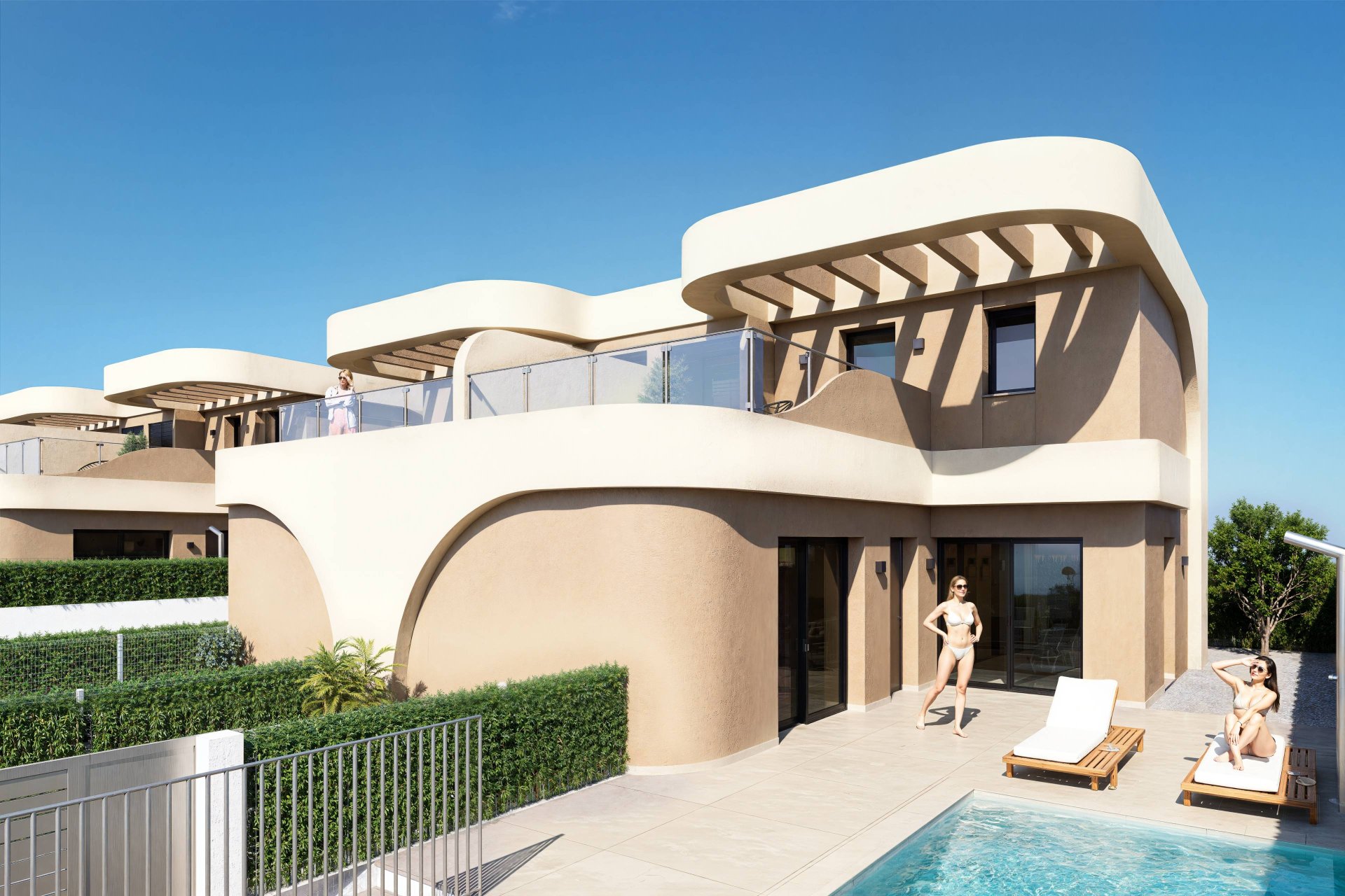 Villa i Daya Nueva, Alicante, Spanien 3 sovrum, 109 kvm. Nr. 163505