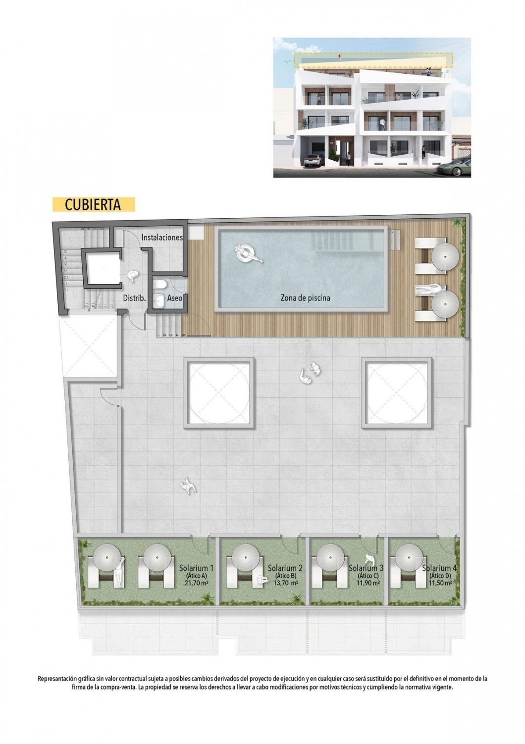 Wohnung in Torrevieja, Alicante, Spanien 2 Schlafzimmer, 71 m2 Nr. 111264