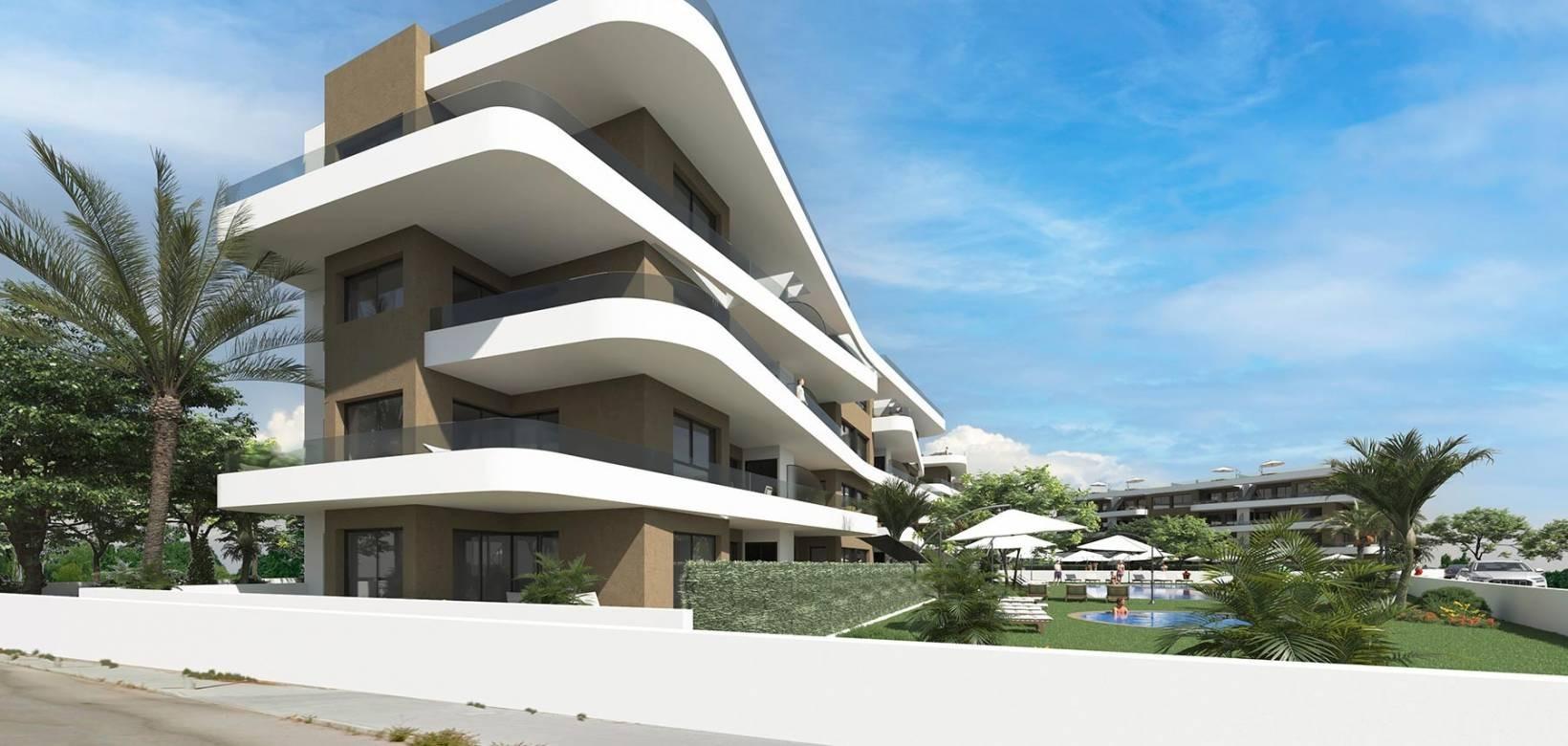 Apartment in Alicante, Spain 2 bedrooms, 72 sq.m. No. 111271