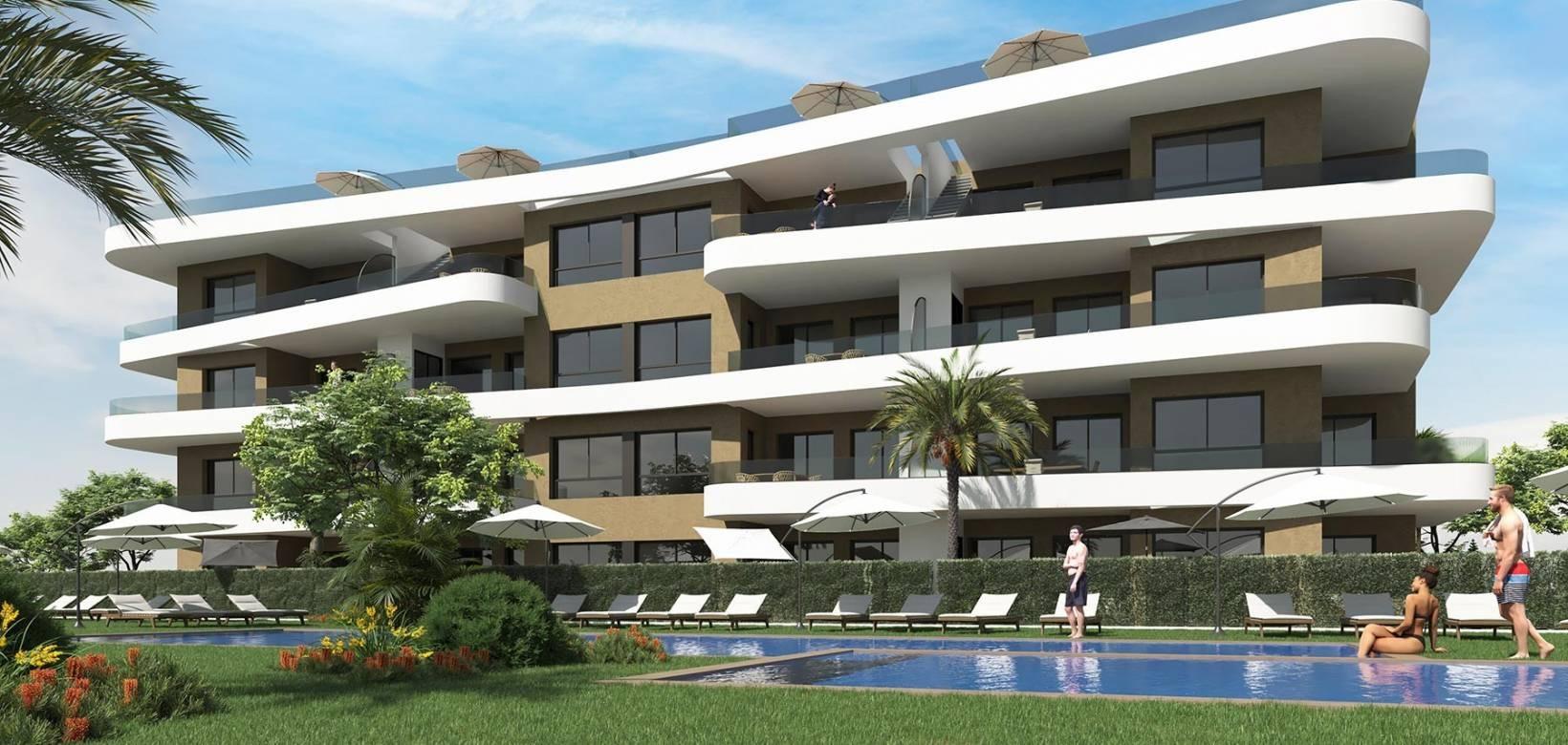 Apartment in Alicante, Spain 2 bedrooms, 72 sq.m. No. 111271