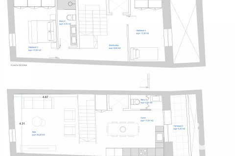 Talo myytävänä Vilanova i la Geltru, Barcelona, Espanja, 4 makuuhuonetta, 250 m2 No. 153291 - kuva 12