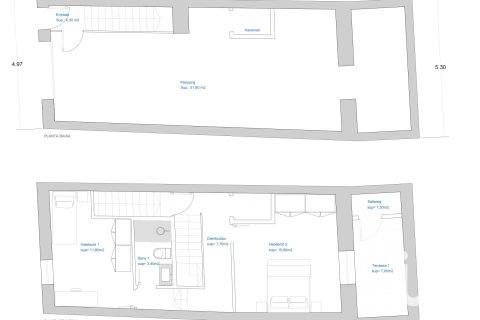 Talo myytävänä Vilanova i la Geltru, Barcelona, Espanja, 4 makuuhuonetta, 250 m2 No. 153291 - kuva 11
