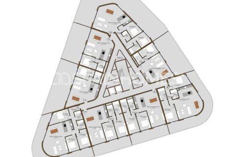 Продажа пентхауса в Кальпе, Аликанте, Испания 1 спальня, 75м2 №146871 - фото 22