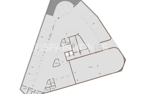 Продажа пентхауса в Кальпе, Аликанте, Испания 1 спальня, 75м2 №146871 - фото 18