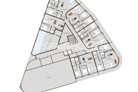 Penthouse w Calpe, Alicante, Hiszpania 1 sypialnia, 58 mkw. nr 146871 – zdjęcie 19