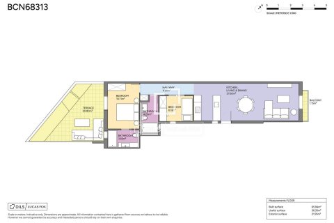 Wohnung zum Verkauf in Barcelona, Spanien 2 Schlafzimmer, 69 m2 Nr. 164889 - Foto 28