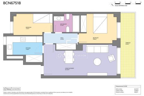 Apartment for sale in Barcelona, Spain 2 bedrooms, 67 sq.m. No. 164890 - photo 26