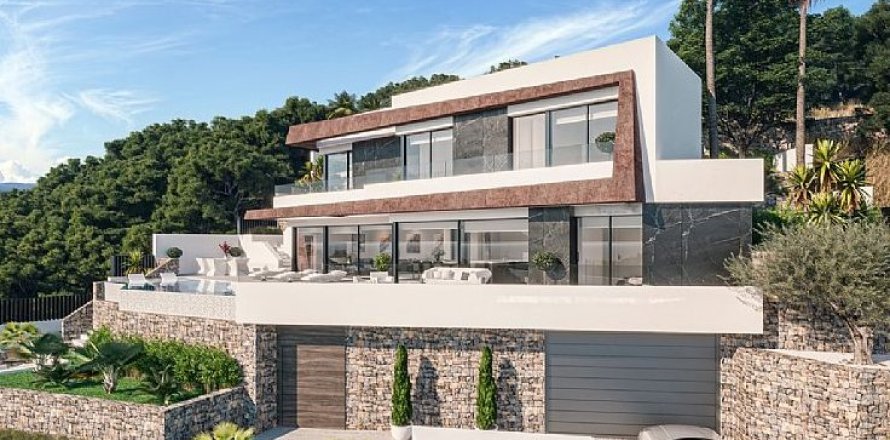 Willa w Calpe, Alicante, Hiszpania 4 sypialnie, 427.96 mkw. nr 175814