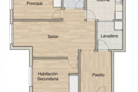 Dzīvoklis pārdošanā Malaga, Spānijā 2 istabas, 60 m2 Nr. 195804 - attēls 17