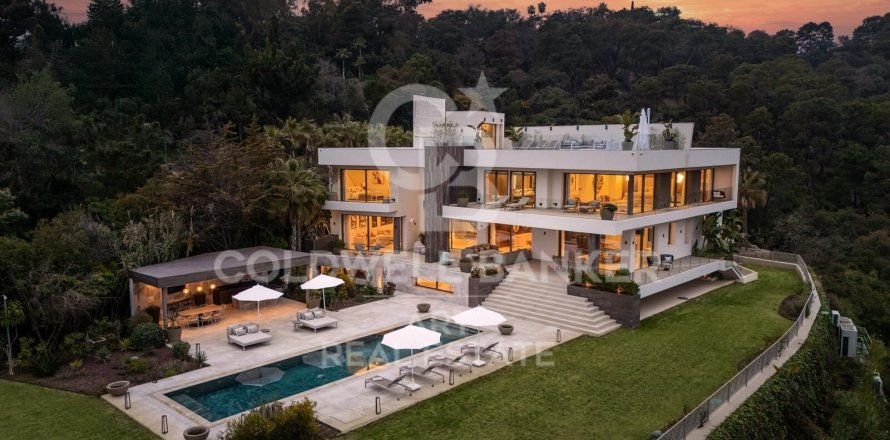 Willa w Benahavis, Malaga, Hiszpania 6 sypialni, 958 mkw. nr 157628