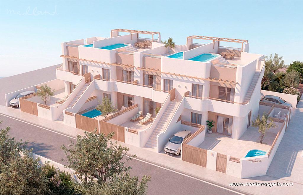 Apartament w Pilar de la Horadada, Alicante, Hiszpania 2 sypialnie, 62 mkw. nr 179371