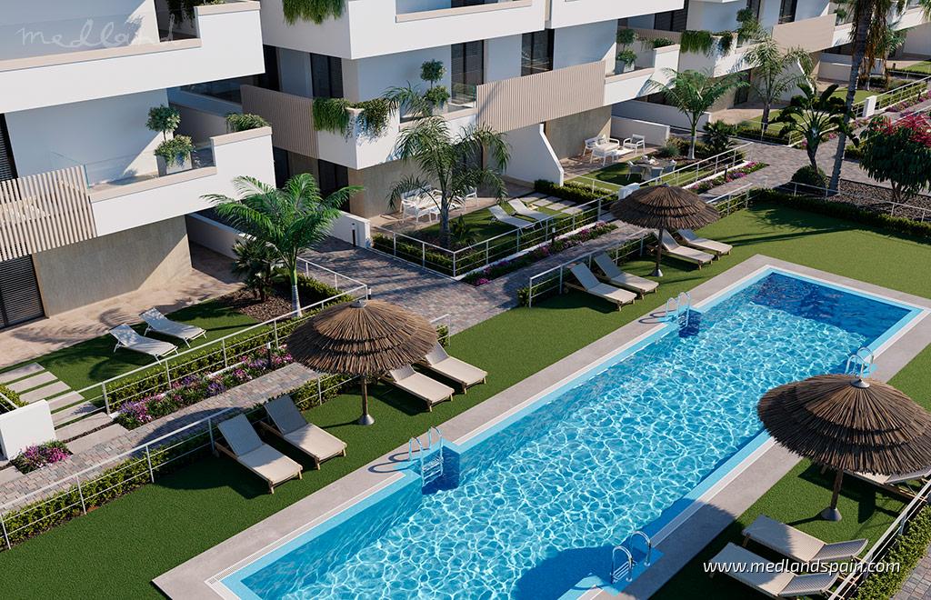 Apartment à Los Alcazares, Murcia, Espagne 3 chambres, 100 m2 No. 179368