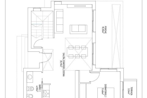 Villa till salu i Torrevieja, Alicante, Spanien 3 sovrum, 185 kvm. Nr. 171118 - foto 7