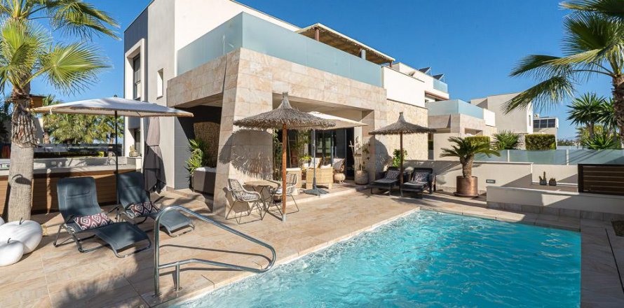 Huvila Benijofar, Alicante, Espanja 4 makuuhuonetta, 167 m2 No. 166152