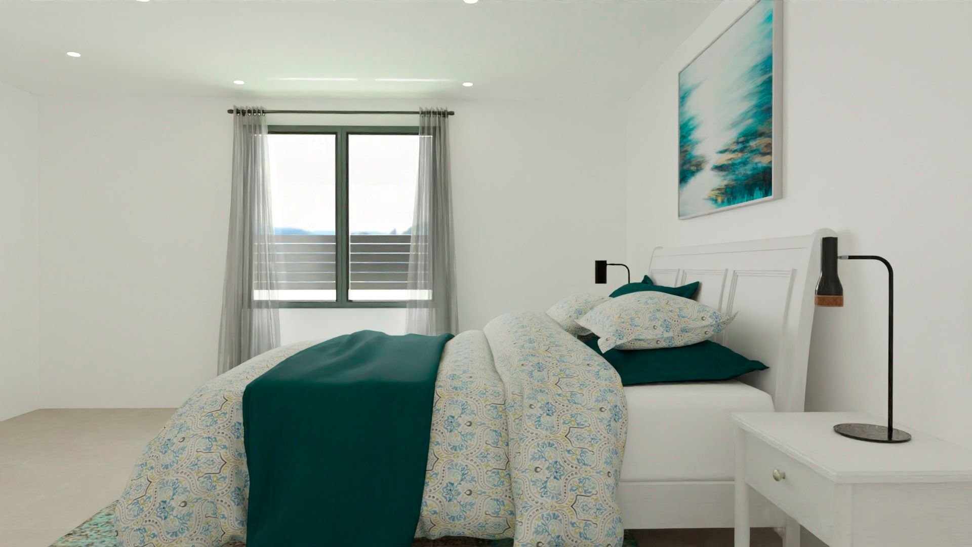 Villa a Monforte del Cid, Alicante, Spagna 3 camere da letto, 108 mq. N° 155456