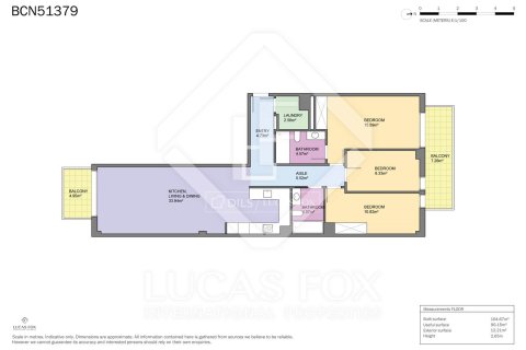 Lägenhet till salu i Barcelona, Spanien 3 sovrum, 104 kvm. Nr. 150490 - foto 29