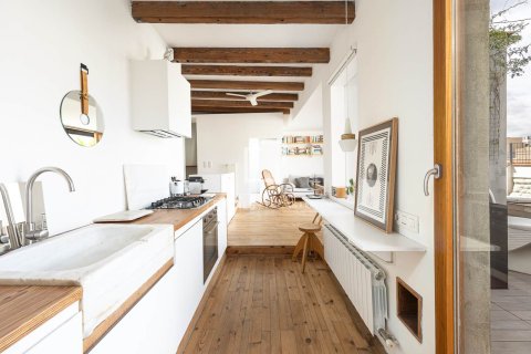 Penthouse w Barcelona, Hiszpania 1 sypialnia, 40 mkw. nr 150489 – zdjęcie 3