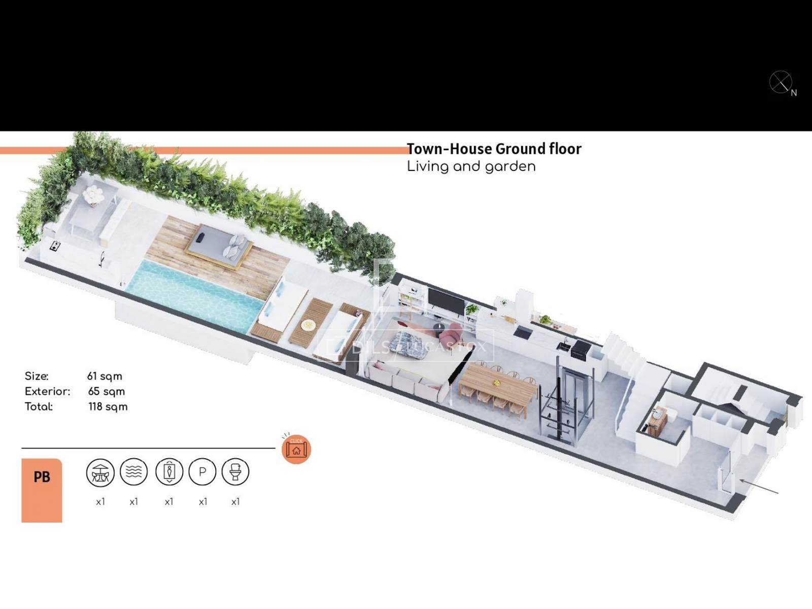 Villa à Barcelona, Espagne 4 chambres, 301 m2 No. 150876