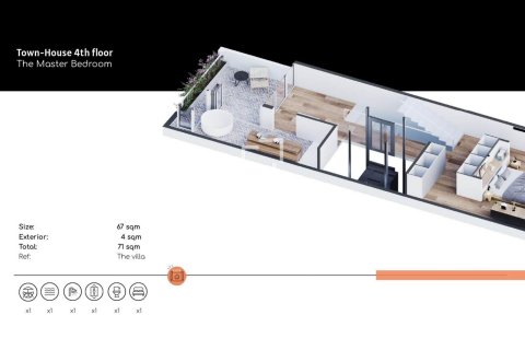 Villa till salu i Barcelona, Spanien 4 sovrum, 301 kvm. Nr. 150876 - foto 14