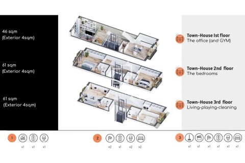 Villa till salu i Barcelona, Spanien 4 sovrum, 301 kvm. Nr. 150876 - foto 13